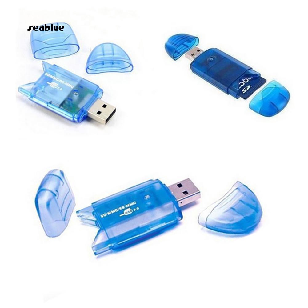 Đầu Đọc Thẻ Nhớ Sd Mmc Rs Chuẩn Usb 2.0