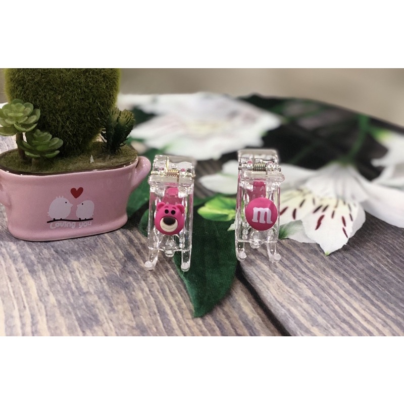 Kẹp tóc càng cua 3 răng và 5 răng Lotso Kitty Mon