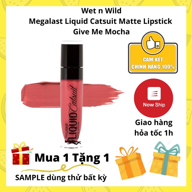 Son kem lì Wet n Wild Megalast Liquid Catsuit màu Give me Mocha 925b
