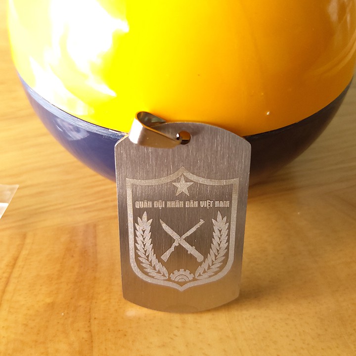 DÂY CHUYỀN THẺ BÀI QUÂN NHÂN