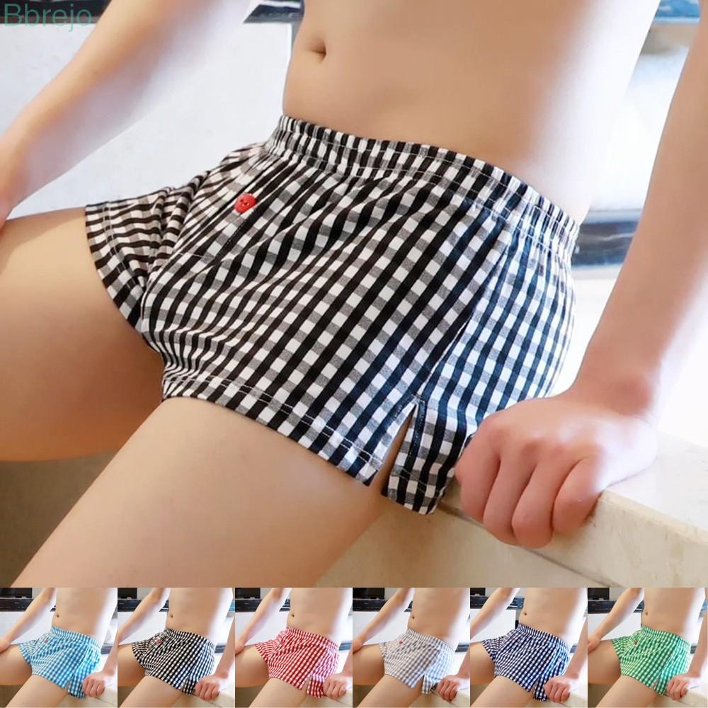 Quần Lót Boxer Cotton Dáng Rộng Thoáng Khí Thoải Mái Cho Nam Giới