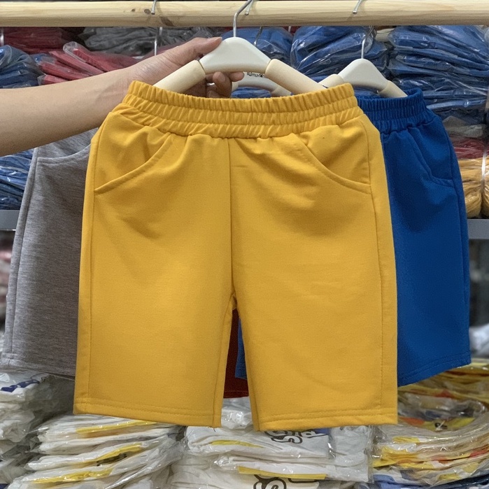 Quần bé trai chất cotton da cá thoáng mát dáng đẹp cho bé 1-7 tuổi