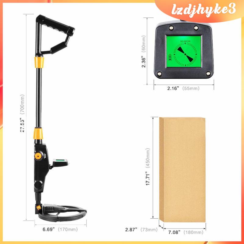 Máy Dò Tìm Kho Báu lzdjhyke3 Màn Hình LCD Chống Thấm Nước