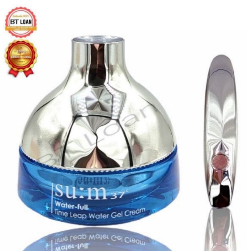 Kem dưỡng da cấp nước , kiềm dầu , ngừa và giảm mụn chống nhăn và lão hóa Su:m37 Water-full Timeless Water Gel