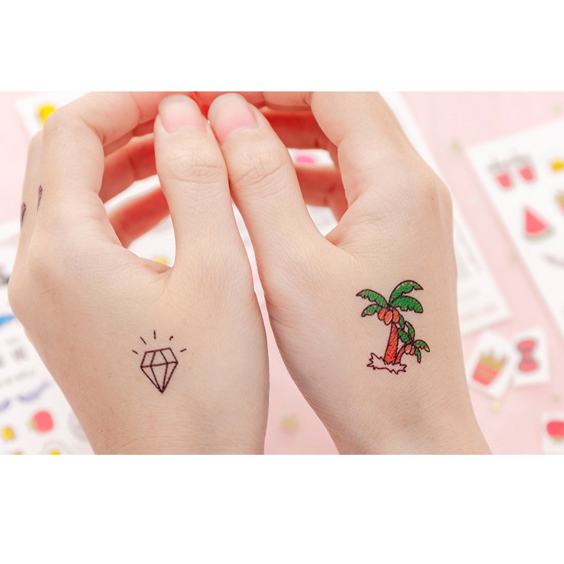 Hình xăm dán mini tattoo LIZAMO chống thấm nước nghệ thuật diy ST179