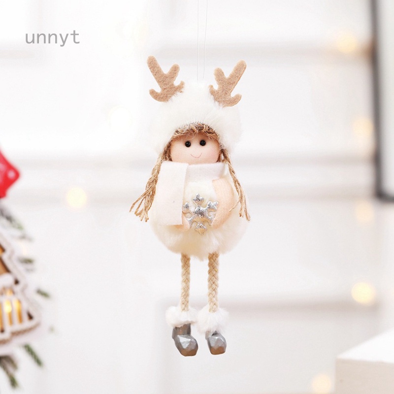 Búp Bê Thiên Thần Nhồi Bông Trang Trí Giáng Sinh