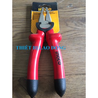 Kềm răng cách điện 8"/200mm hicp01200 ingco
