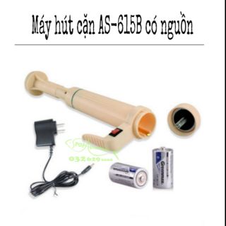 Máy hút cặn bể cá cảnh có nguồn AS-615B
