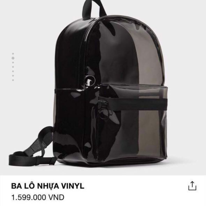 Balo mini trong suốt, balo đi chơi