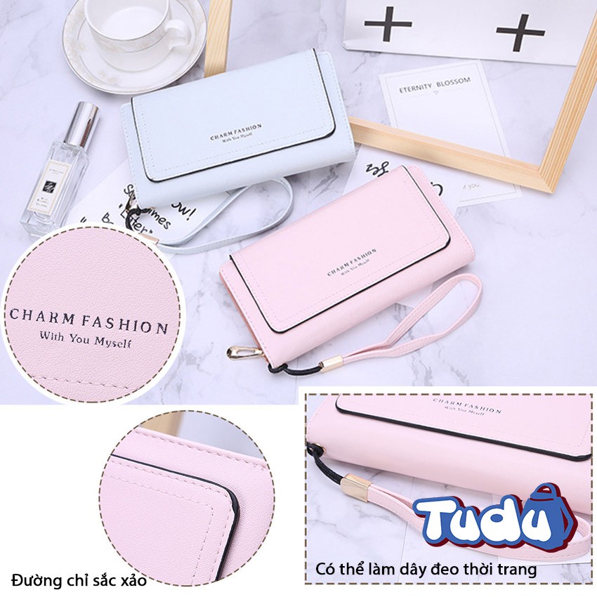 Bóp Ví Dài Nữ Tudu, Tiện Dụng Phong Cách Thời Trang (CN424) | BigBuy360 - bigbuy360.vn