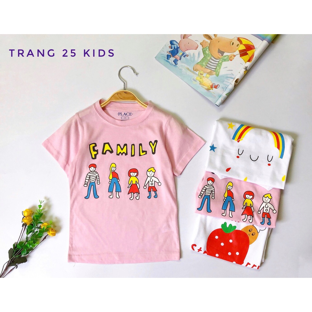 [Rẻ vô địch] Áo Thun Xuất Dư Bé Gái size 10-55kg, Áo đôi cặp mẹ bé AA021-Trang 25 kids