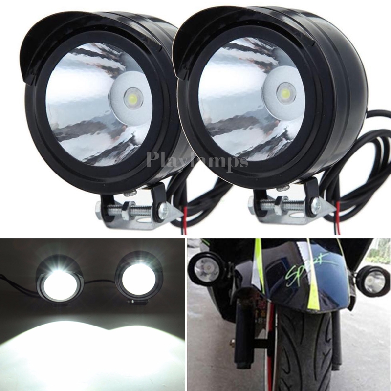 Đèn LED pha trợ sáng cho xe moto Yamaha Harley Suzuki