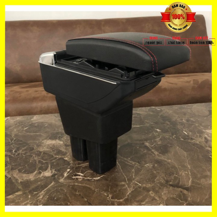 Hộp tỳ tay ô tô Honda City 2009-2014 tích hợp 7 cổng USB DUSB-HDCTY0913