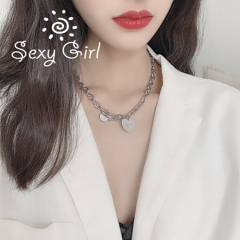 Vòng Cổ Choker Dây Xích Kiểu Dáng Hợp Thời Trang Cho Nữ