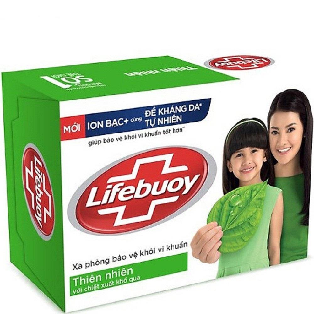 Combo 5 cục xà bông Lifebuoy Chiết xuất trà xanh 90g X5