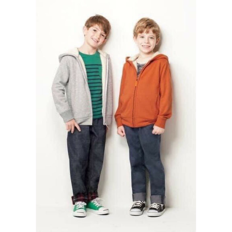 Áo khoác nỉ lông cừu Uni - Hàng Dư Xịn 100%