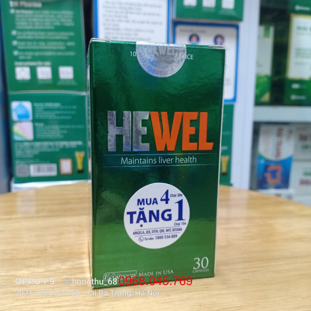 HEWEL lọ 30 viên