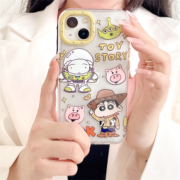 Ốp Điện Thoại Silicon Mềm Chống Thấm Nước Chống Rơi Họa Tiết Toy Story Cho iPhone 13 13 Pro Max 12 12Pro 12ProMax 1111ProMax X