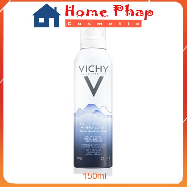 Xịt Khoáng Vichy Pháp 150, 300ml giúp da tươi mát mỗi ngày