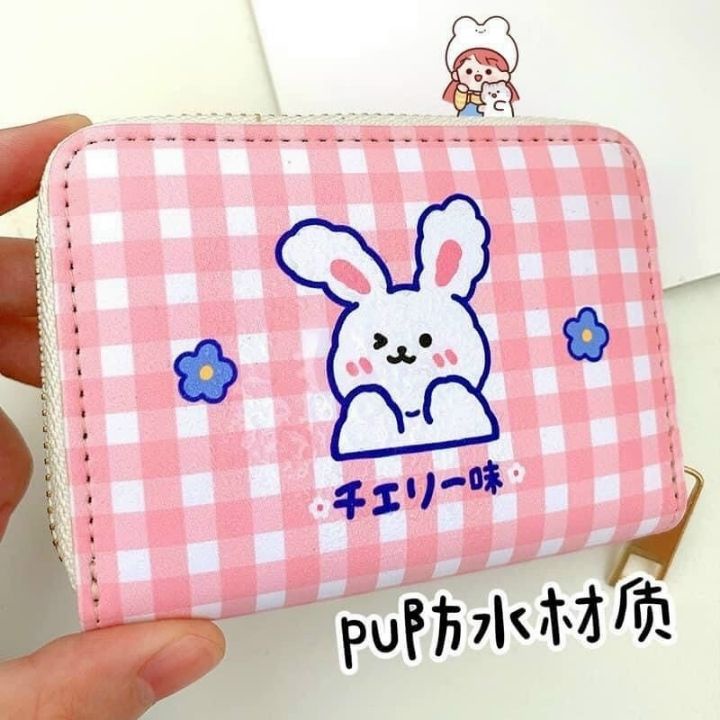 Bóp Ví Cầm Tay Ví Đựng Thẻ Khóa Kéo Nữ Hình Thú Siêu Cute Cho Bạn Gái