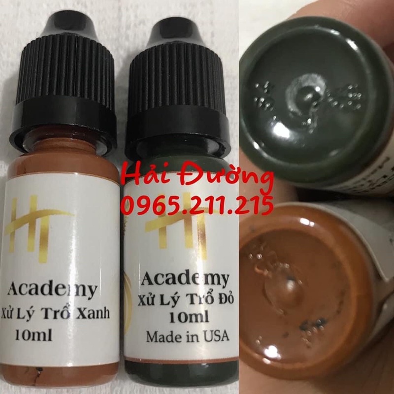 Mực xử lý trổ xanh, trổ đỏ HT