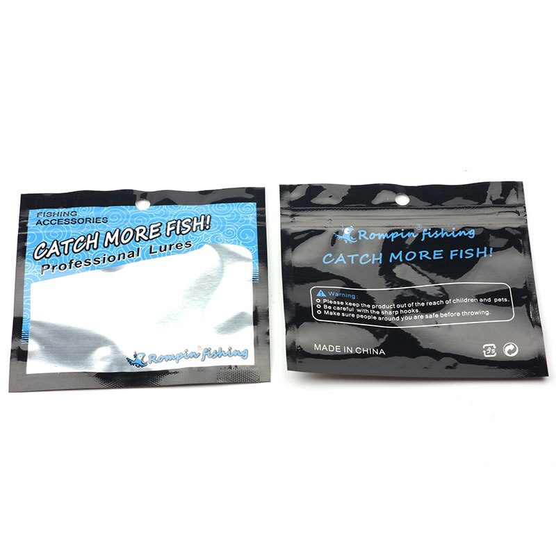 Set 100 Túi Mềm Đựng Mồi Câu Cá Có Dây Kéo