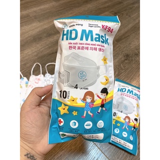 Gói 10 Chiếc Khẩu Trang Trẻ Em KF94