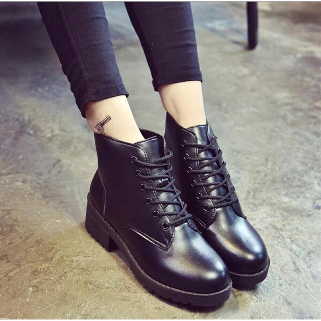 Bốt da QC(kèm ảnh thật )