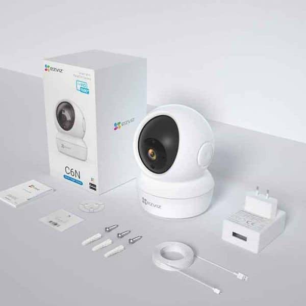 Camera Wifi Trong Nhà Xoay 360 Ezviz C6N TY+ 2M 4M 2K 1080P FULL HD [Có cổng Lan] Bảo Hành 24TH | BigBuy360 - bigbuy360.vn