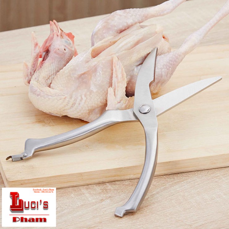 Kéo cắt gà inox cao cấp siêu sắc