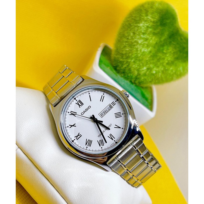 Đồng hồ nam CASIO MTP-V006D-7B chính hãng - Dây thép không gỉ - Ảnh thật | BigBuy360 - bigbuy360.vn