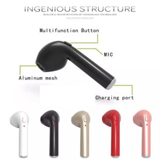 Tai nghe bluetooth i7 - 1 Bên Tai