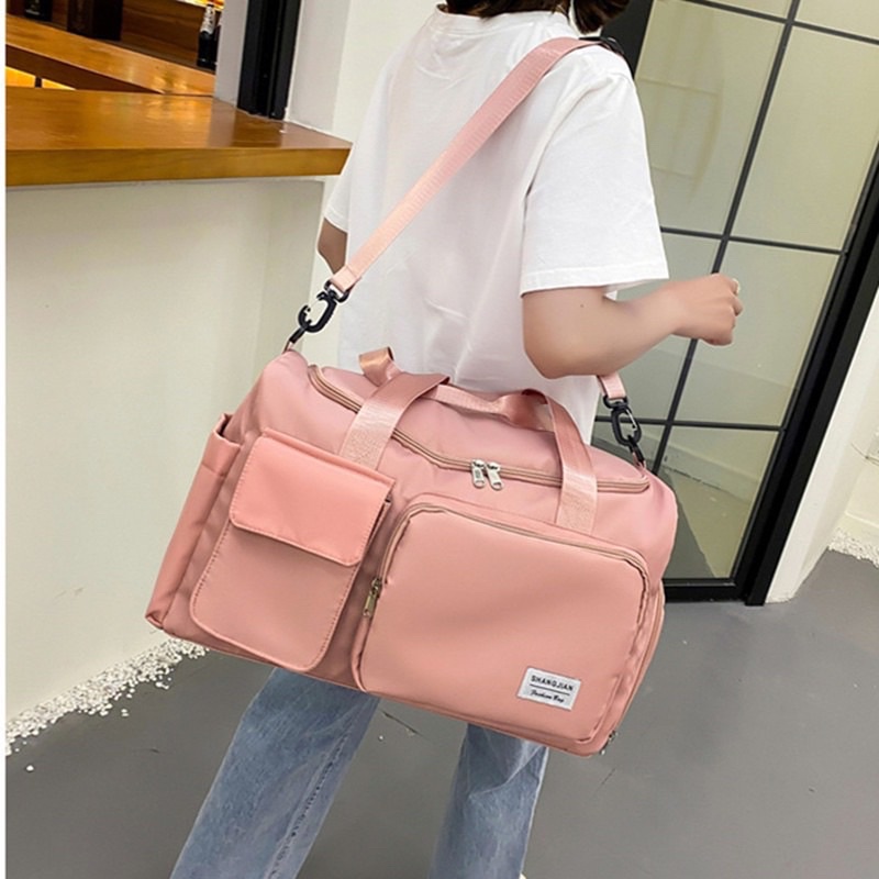 Túi xách du lịch chống thấm nước size đại có ngăn để giày tiện lợi