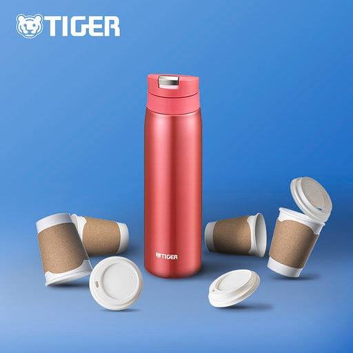 Bình giữ nhiệt cao cấp Tiger 500ml Công nghệ Double Wall Nhật Bản – Thép Không Gỉ – Bảo Hành Chính Hãng -MCX-A501