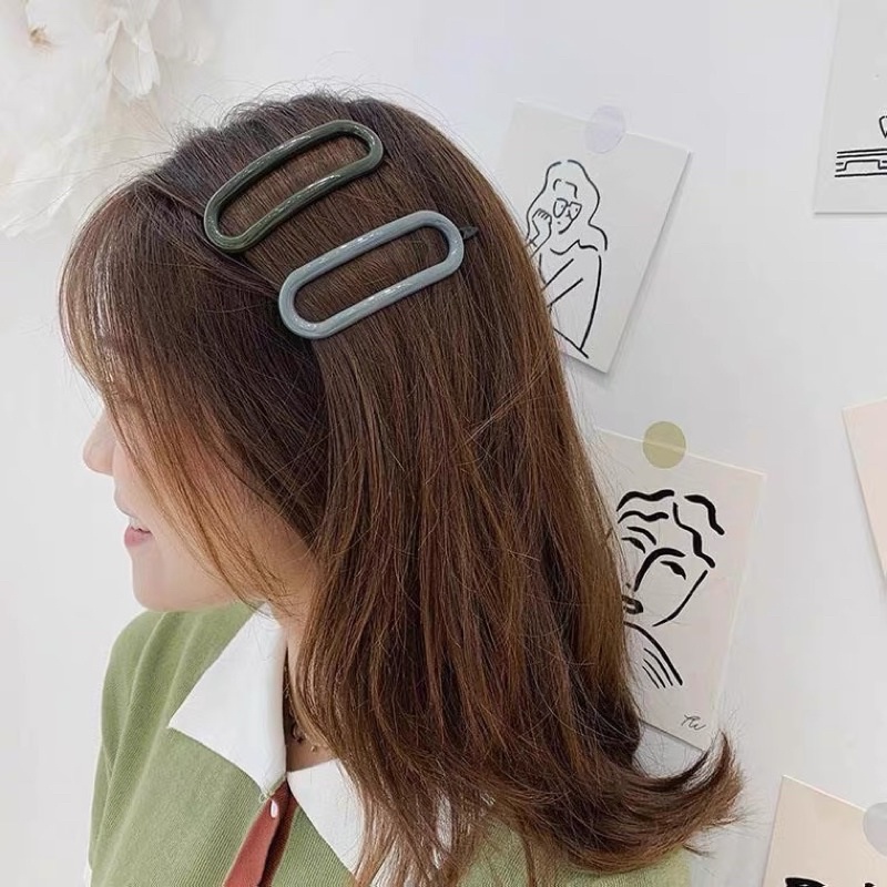 Kẹp tóc pastel Hàn Quốc FREESHIP kẹp tóc mái hoặc tóc sau gáy gọn, đẹp đơn giản PK139