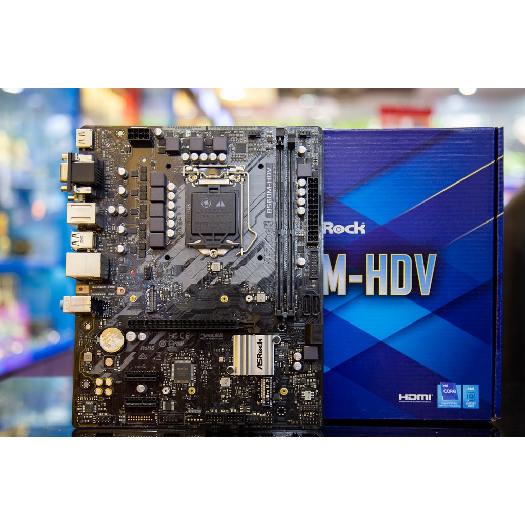 Bo mạch chủ Asrock B560M-HDV  - BH 3 năm