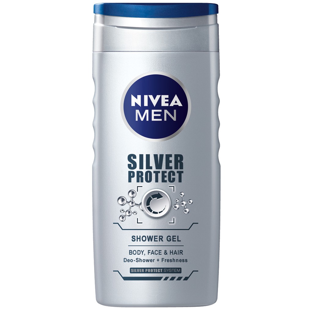 Sữa tắm gội rửa mặt toàn thân 3 in 1 Nivea cho nam của Úc - Dung tích: 500ml