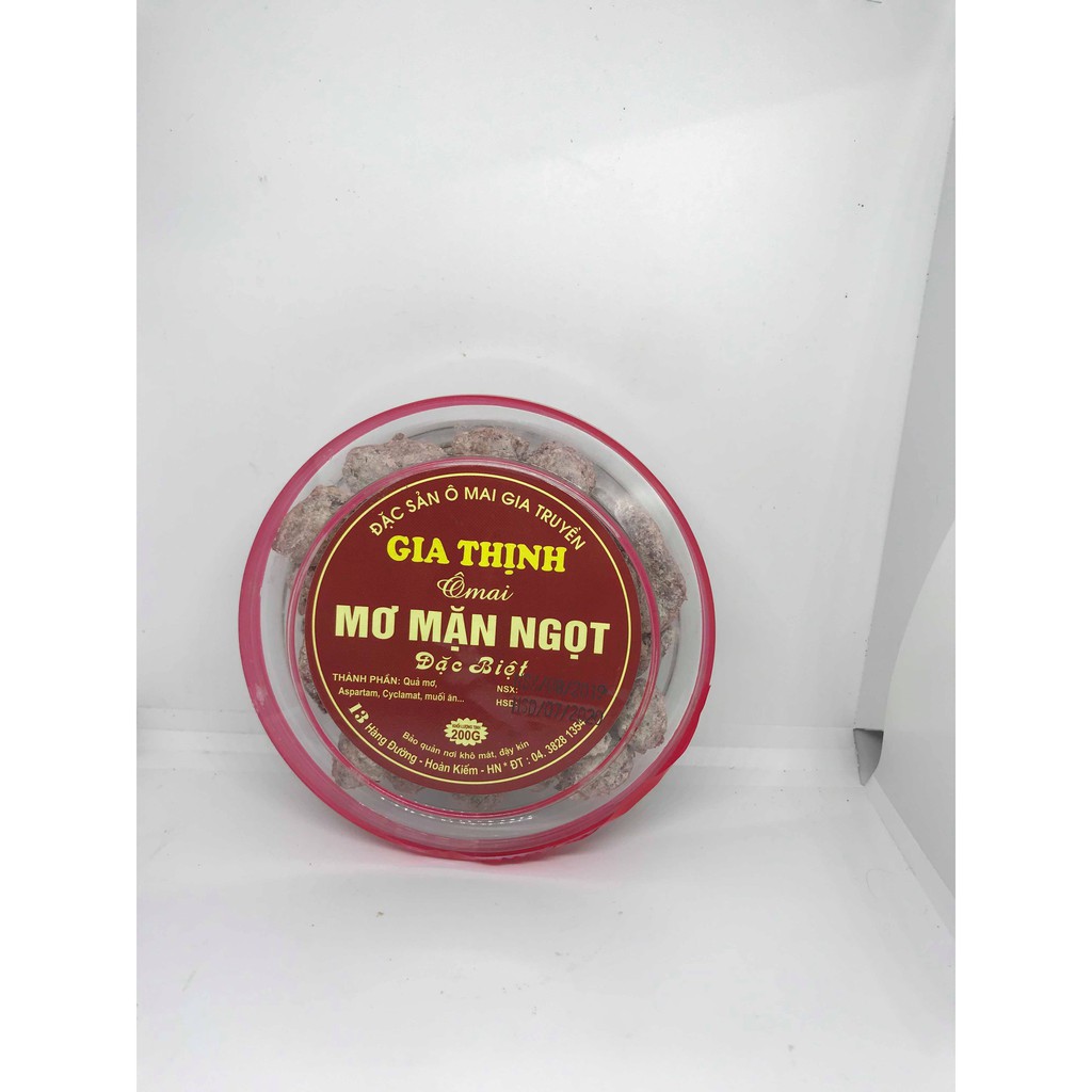 Ô mai mơ mặn ngọt Gia Thịnh Hà Nội 500gr (xí muội mặn ngọt)