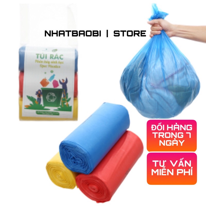 SIÊU RẺ - 3 CUỘN TÚI RÁC TỰ PHÂN HUỶ