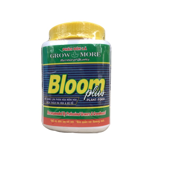 Phân bón lá cao cấp Growmore bloom 10-55-10 bổ sung lân phân hóa mầm hoa, kích thích ra hoa và bộ rễ lọ 100g