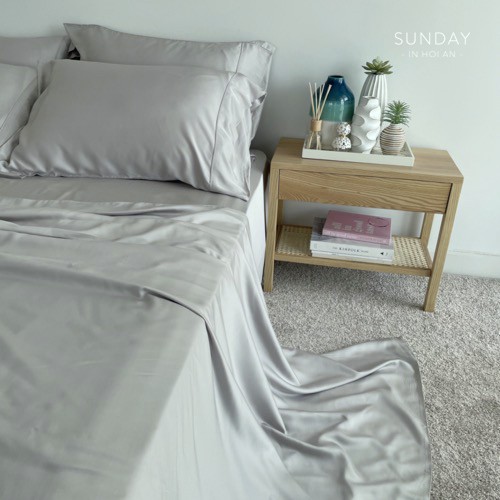 Bộ Chăn Ga Gối Sợi Tre Cao Cấp Mềm Mịn, Thoáng Mát SUNDAY | BigBuy360 - bigbuy360.vn