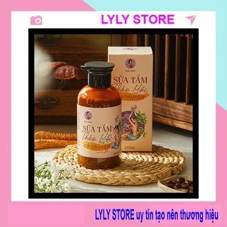 Sữa tắm thảo mộc cổ truyền Ả Đào [ Tặng 1 Bông Tắm ] mềm mịn và mùi thơm thư giãn- Mộc Nhan Natural