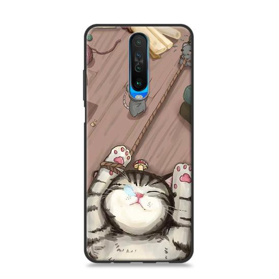Ốp Lưng Redmi K30 chất liệu cao su in hình cute