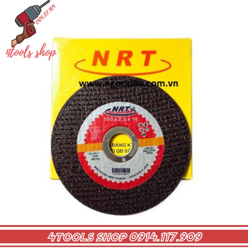 Đá cắt sắt NRT 100 X 2 X 16