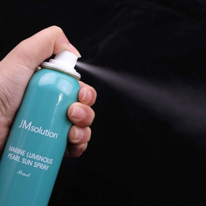 Xịt chống nắng body cấp nước, dưỡng ẩm Jmsolution Marine Luminous Pearl Sun Spray 180ml