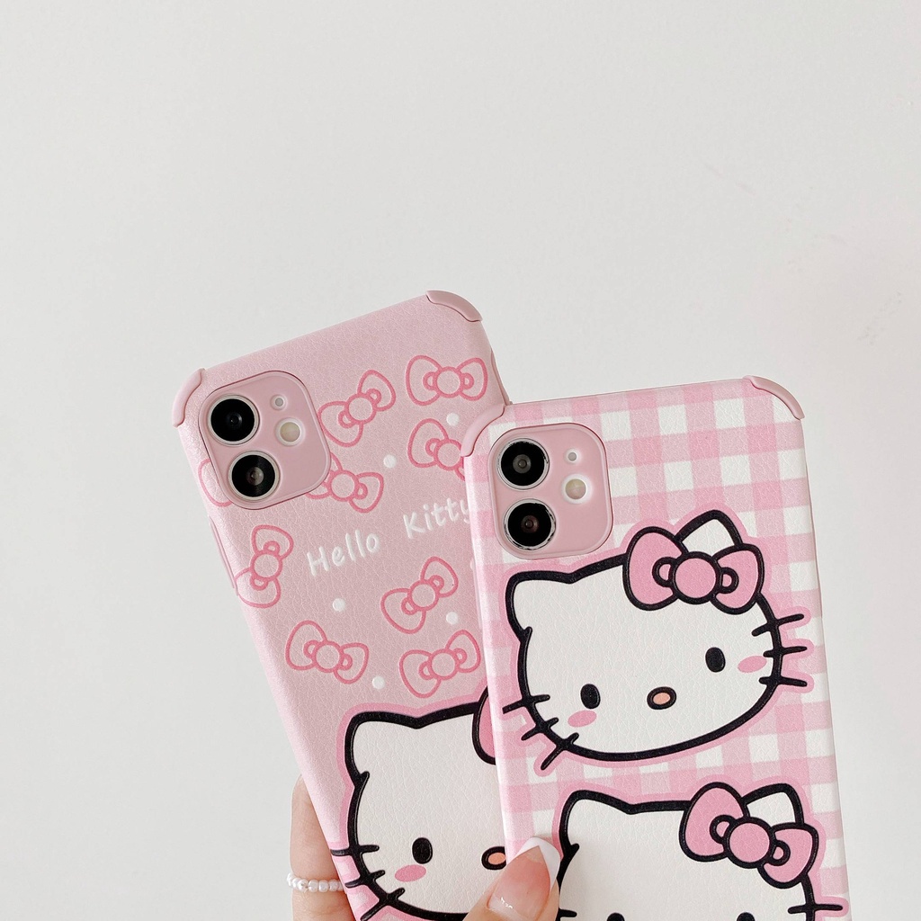 Ốp Điện Thoại Mềm Chống Sốc Hình for Hello Kitty Cho Iphone 12 11 Pro Max Xr Xsmax X Xs 7 8 Plus