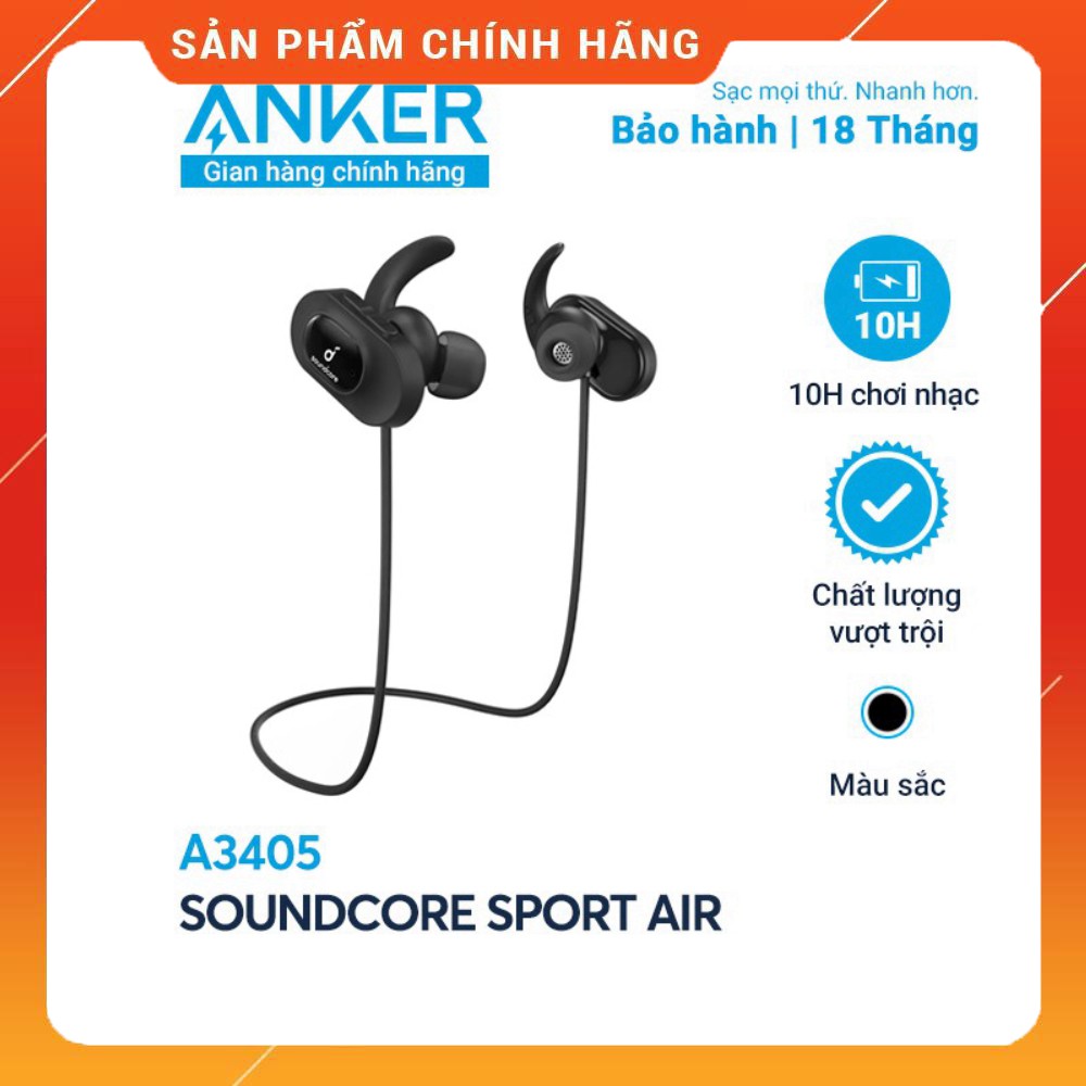 Tai nghe bluetooth SoundCore Sport Air (by ANKER) - A3405