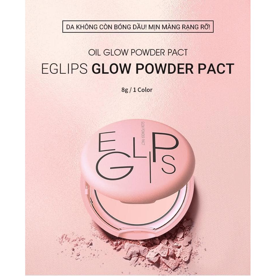 Phấn phủ Eglips Glow Powder Pact