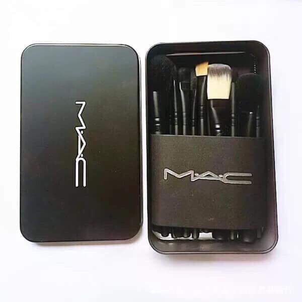Cọ trang điểm/makeup cá nhân 12 chi tiết, size 12cm, lông cọ mềm dễ sử dụng trên da