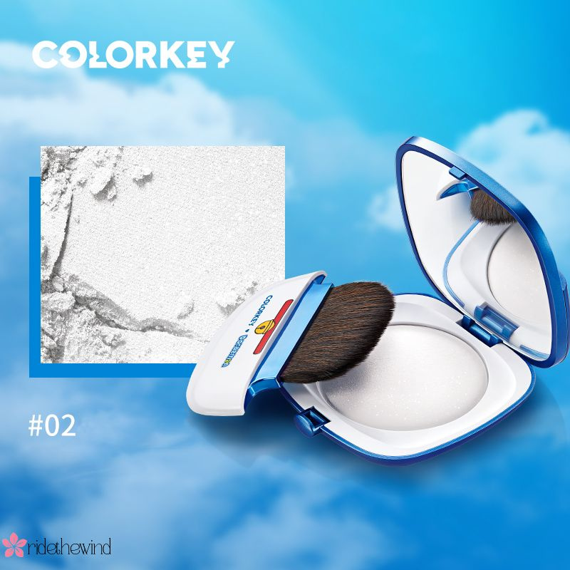 COLORKEY (Hàng Mới Về) Phấn Phủ Dạng Bột Cố Định Lớp Trang Điểm Lâu Trôi Và Kiềm Dầu Trên Da | BigBuy360 - bigbuy360.vn